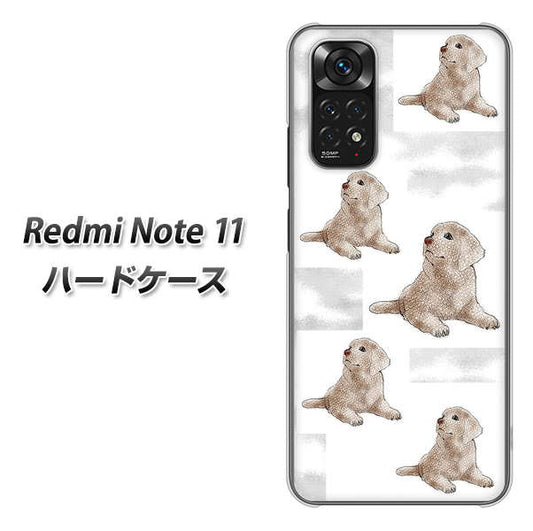 Redmi Note 11 高画質仕上げ 背面印刷 ハードケース【YD823 ラブラドールレトリバー04】
