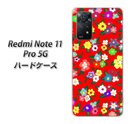Redmi Note 11 Pro 5G 高画質仕上げ 背面印刷 ハードケース【780 リバティプリントRD】