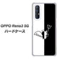 SoftBank OPPO Reno3 5G 高画質仕上げ 背面印刷 ハードケース【027 ハーフデビット】