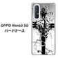 SoftBank OPPO Reno3 5G 高画質仕上げ 背面印刷 ハードケース【432 張付の骸】