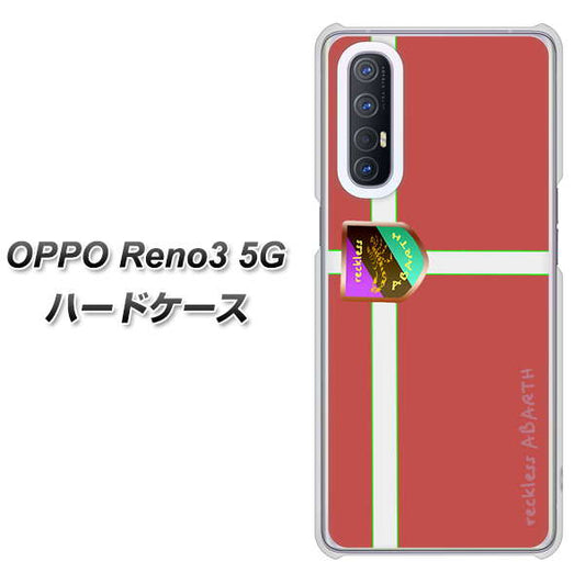 SoftBank OPPO Reno3 5G 高画質仕上げ 背面印刷 ハードケース【YC934 アバルト05】