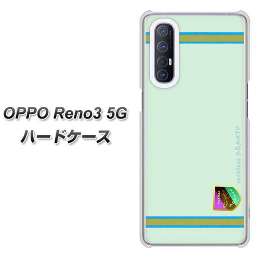 SoftBank OPPO Reno3 5G 高画質仕上げ 背面印刷 ハードケース【YC938 アバルト09】