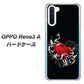 SIMフリー OPPO Reno3 A 高画質仕上げ 背面印刷 ハードケース【032 クリスタルハート】