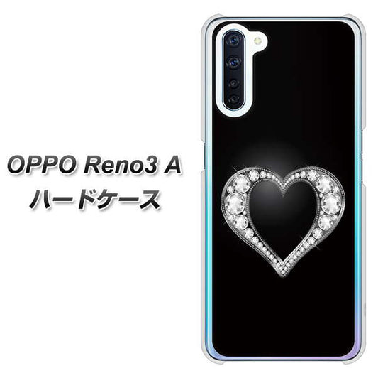 SIMフリー OPPO Reno3 A 高画質仕上げ 背面印刷 ハードケース【041 ゴージャスハート】