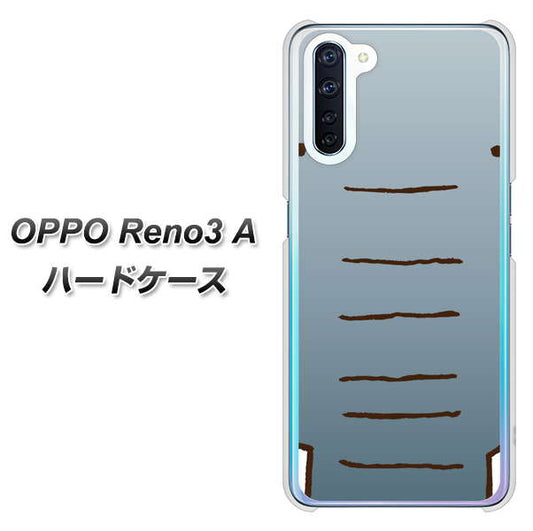 SIMフリー OPPO Reno3 A 高画質仕上げ 背面印刷 ハードケース【345 ぞう】