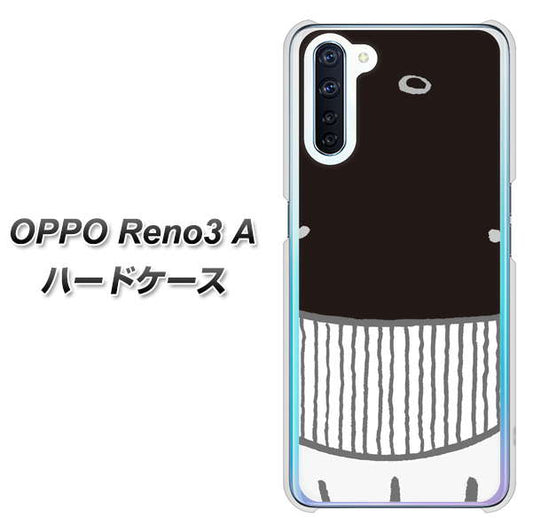 SIMフリー OPPO Reno3 A 高画質仕上げ 背面印刷 ハードケース【355 くじら】