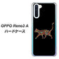 SIMフリー OPPO Reno3 A 高画質仕上げ 背面印刷 ハードケース【406 カラフルキャット】