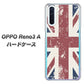 SIMフリー OPPO Reno3 A 高画質仕上げ 背面印刷 ハードケース【506 ユニオンジャック ビンテージ】