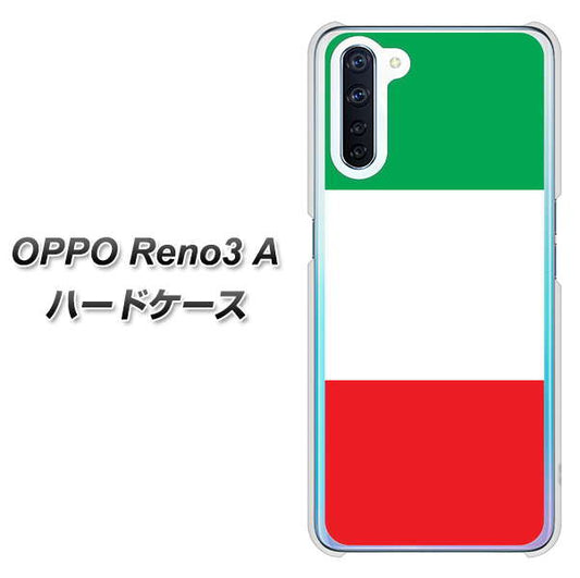 SIMフリー OPPO Reno3 A 高画質仕上げ 背面印刷 ハードケース【676 イタリア】
