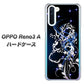SIMフリー OPPO Reno3 A 高画質仕上げ 背面印刷 ハードケース【1000 闇のシェンロン】
