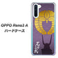 SIMフリー OPPO Reno3 A 高画質仕上げ 背面印刷 ハードケース【AB818 石田三成 シルエットと家紋】
