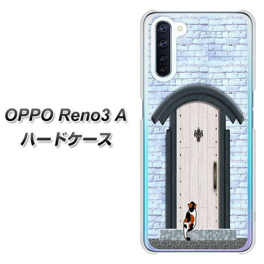 SIMフリー OPPO Reno3 A 高画質仕上げ 背面印刷 ハードケース【YA951 石ドア01】