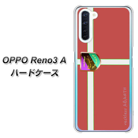 SIMフリー OPPO Reno3 A 高画質仕上げ 背面印刷 ハードケース【YC934 アバルト05】