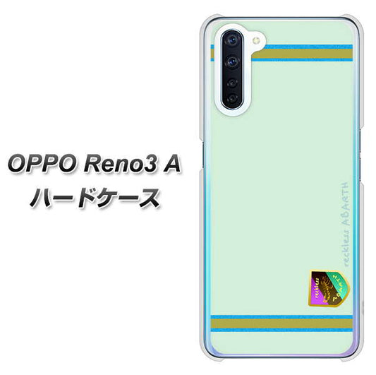 SIMフリー OPPO Reno3 A 高画質仕上げ 背面印刷 ハードケース【YC938 アバルト09】