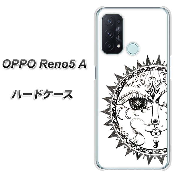SIMフリー オッポ Reno5 A 高画質仕上げ 背面印刷 ハードケース【207 太陽神】