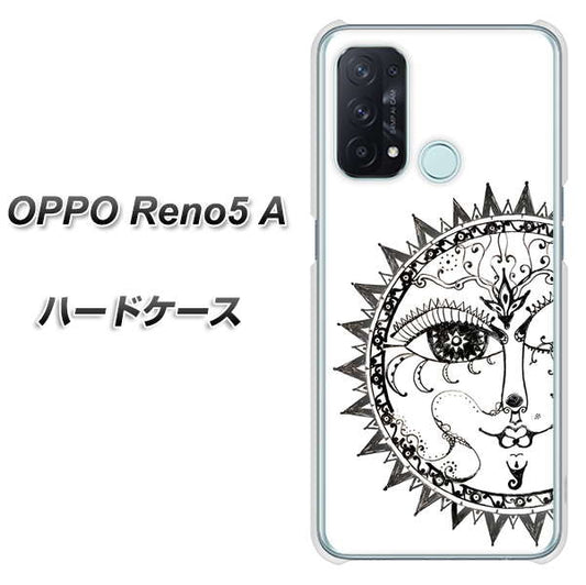 SIMフリー オッポ Reno5 A 高画質仕上げ 背面印刷 ハードケース【207 太陽神】