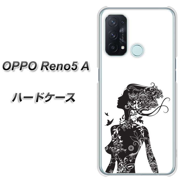 SIMフリー オッポ Reno5 A 高画質仕上げ 背面印刷 ハードケース【384 ボディアート】