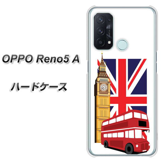 SIMフリー オッポ Reno5 A 高画質仕上げ 背面印刷 ハードケース【573 イギリス】