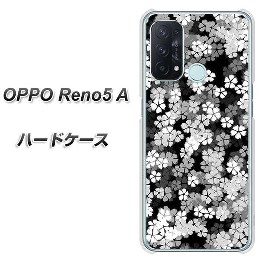 SIMフリー オッポ Reno5 A 高画質仕上げ 背面印刷 ハードケース【1332 夜桜】