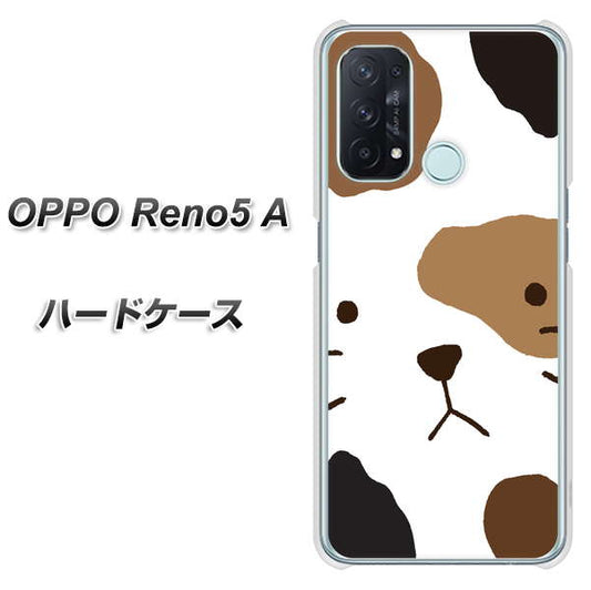 SIMフリー オッポ Reno5 A 高画質仕上げ 背面印刷 ハードケース【IA801 みけ】