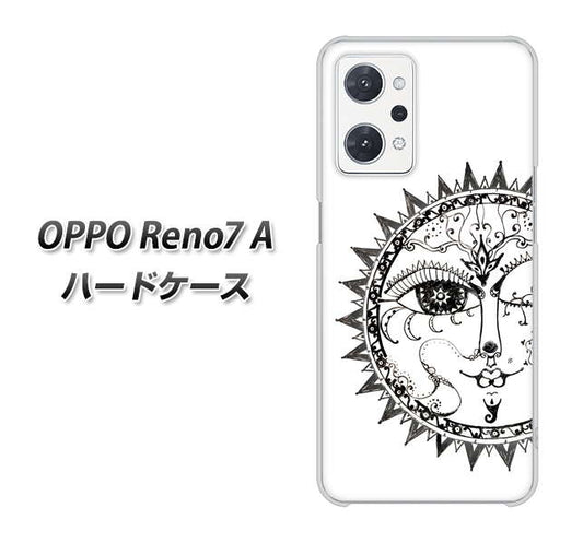 OPPO Reno7 A 高画質仕上げ 背面印刷 ハードケース【207 太陽神】