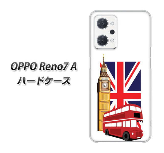OPPO Reno7 A 高画質仕上げ 背面印刷 ハードケース【573 イギリス】