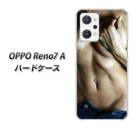 OPPO Reno7 A 高画質仕上げ 背面印刷 ハードケース【602 ボディライン】