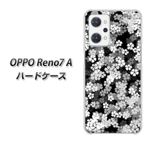 OPPO Reno7 A 高画質仕上げ 背面印刷 ハードケース【1332 夜桜】