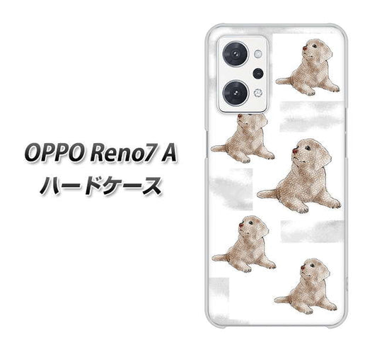 OPPO Reno7 A 高画質仕上げ 背面印刷 ハードケース【YD823 ラブラドールレトリバー04】