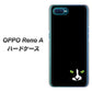 OPPO Reno A 高画質仕上げ 背面印刷 ハードケース【398 黒ネコ】