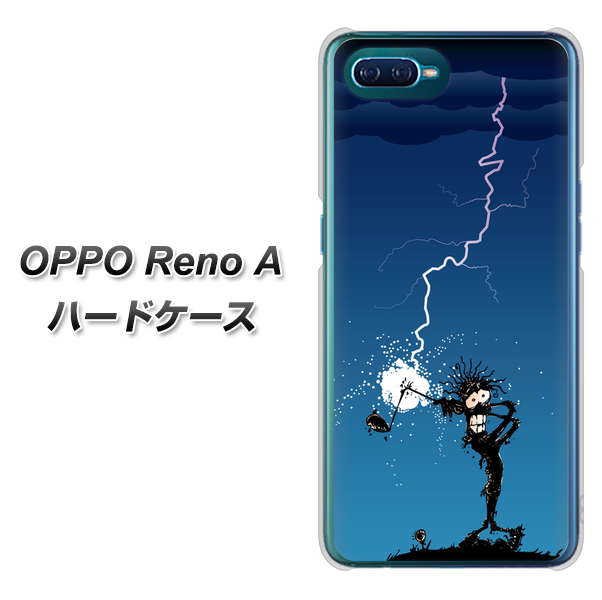 OPPO Reno A 高画質仕上げ 背面印刷 ハードケース【417 ゴルファーの苦難】