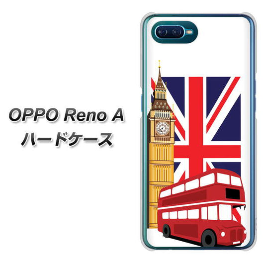 OPPO Reno A 高画質仕上げ 背面印刷 ハードケース【573 イギリス】
