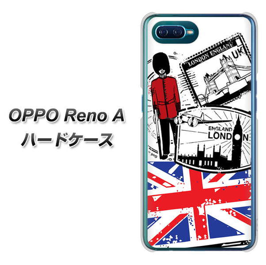 OPPO Reno A 高画質仕上げ 背面印刷 ハードケース【574 ＬＯＮＤＯＮ】