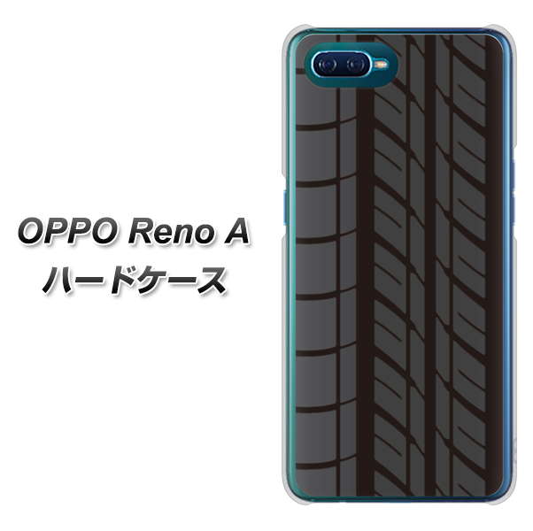 OPPO Reno A 高画質仕上げ 背面印刷 ハードケース【IB931 タイヤ】