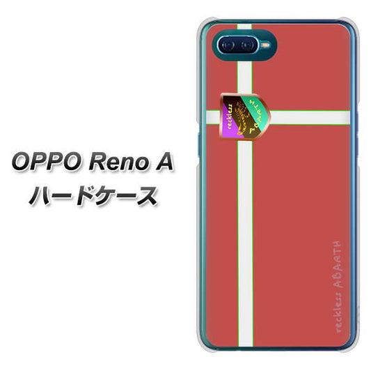 OPPO Reno A 高画質仕上げ 背面印刷 ハードケース【YC934 アバルト05】