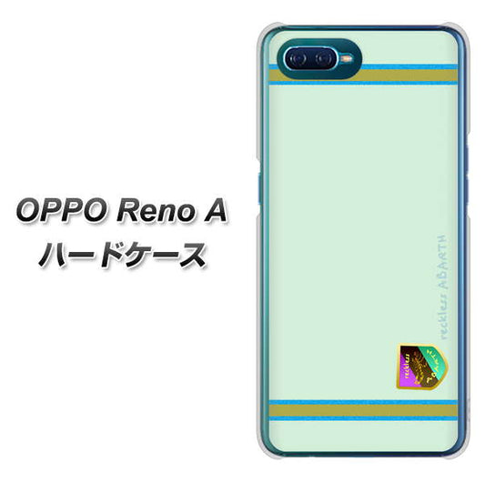 OPPO Reno A 高画質仕上げ 背面印刷 ハードケース【YC938 アバルト09】