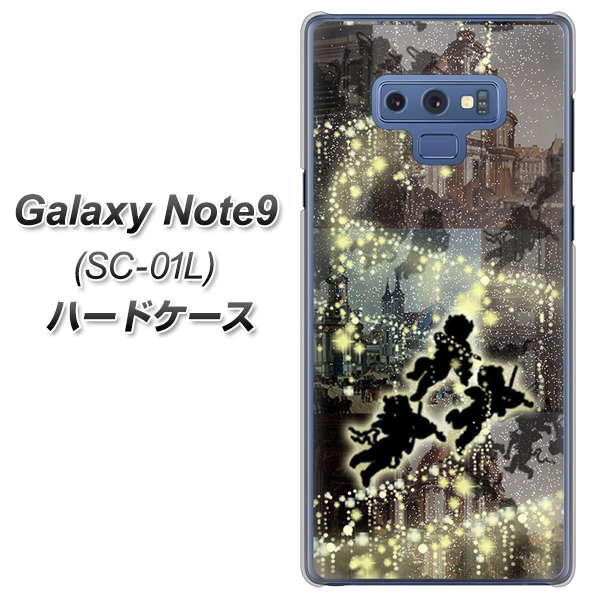 docomo ギャラクシー ノート9 SC-01L 高画質仕上げ 背面印刷 ハードケース【253 天使の音楽隊】