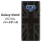 docomo ギャラクシー ノート9 SC-01L 高画質仕上げ 背面印刷 ハードケース【505 ユニオンジャック ダーク】