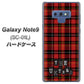 docomo ギャラクシー ノート9 SC-01L 高画質仕上げ 背面印刷 ハードケース【547 THEチェック】