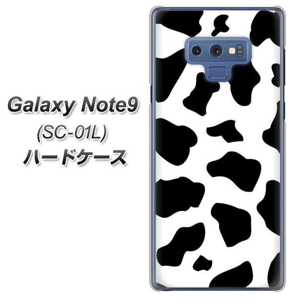 docomo ギャラクシー ノート9 SC-01L 高画質仕上げ 背面印刷 ハードケース【1070 ダルメシアン（WH）】