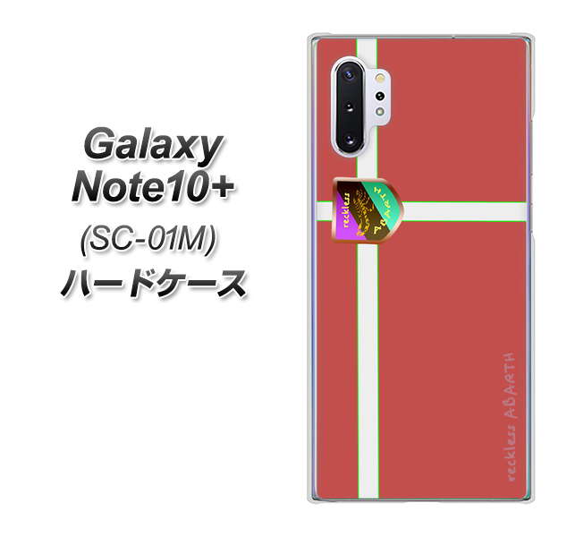 docomo ギャラクシー ノート10+ SC-01M 高画質仕上げ 背面印刷 ハードケース【YC934 アバルト05】