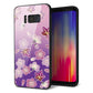 docomo ギャラクシー S8 SC-02J 強化ガラス＆TPUスマホケース ガラプリ【YJ324 和柄 桜 もみじ】
