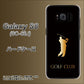 docomo ギャラクシー S8 SC-02J 高画質仕上げ 背面印刷 ハードケース【610 GOLFCLUB】