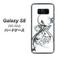 docomo ギャラクシー S8 SC-02J 高画質仕上げ 背面印刷 ハードケース【VA832 パンサーと美女】