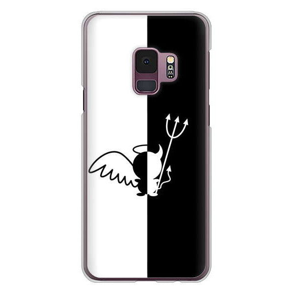 Galaxy S9 SC-02K docomo 高画質仕上げ 背面印刷 ハードケース 【027 ハーフデビット】