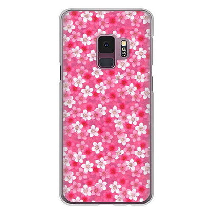 Galaxy S9 SC-02K docomo 高画質仕上げ 背面印刷 ハードケース リバティプリント