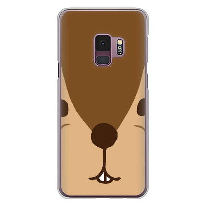 Galaxy S9 SC-02K docomo 高画質仕上げ 背面印刷 ハードケース ドアップアニマル