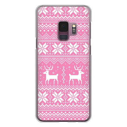 Galaxy S9 SC-02K docomo 高画質仕上げ 背面印刷 ハードケース クリスマス