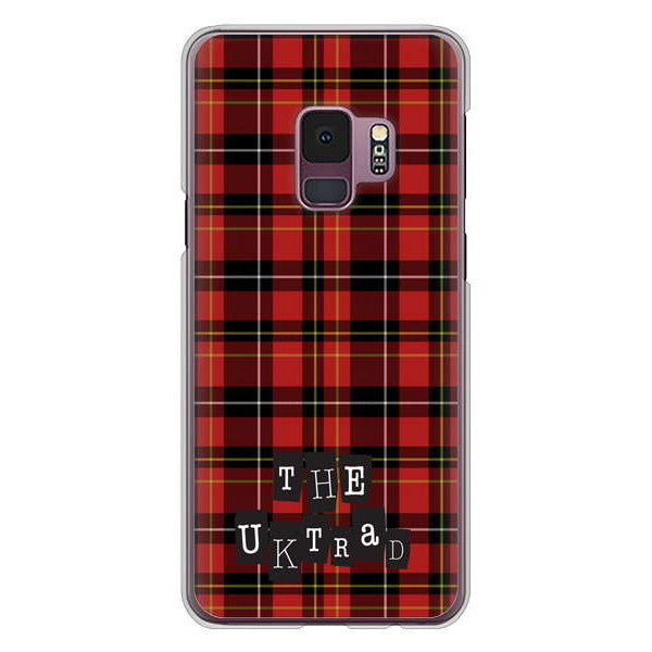 Galaxy S9 SC-02K docomo 高画質仕上げ 背面印刷 ハードケース 【547 THEチェック】