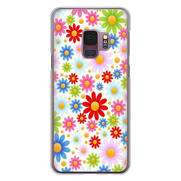 Galaxy S9 SC-02K docomo 高画質仕上げ 背面印刷 ハードケース リバティプリント